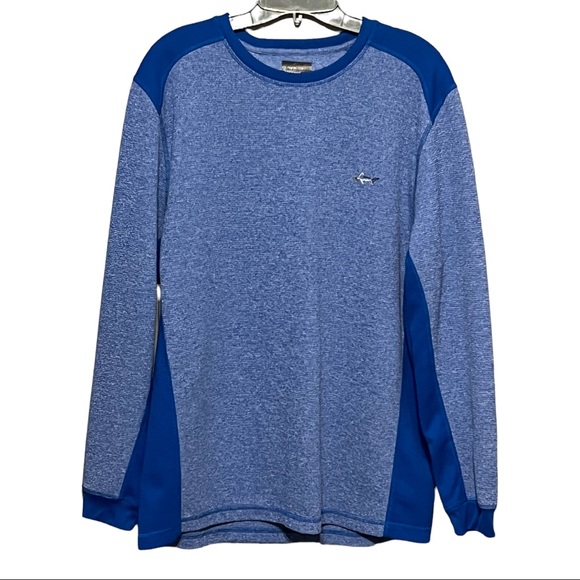 Greg Norman for Tasso Elba Other - Greg Norman for Tasso Blue Jersey Knit Sweater